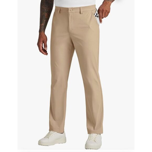 NEW Willit Mens Golf Stretch Quick Dry Career Pants Pockets 42/30 - Picture 1 of 7